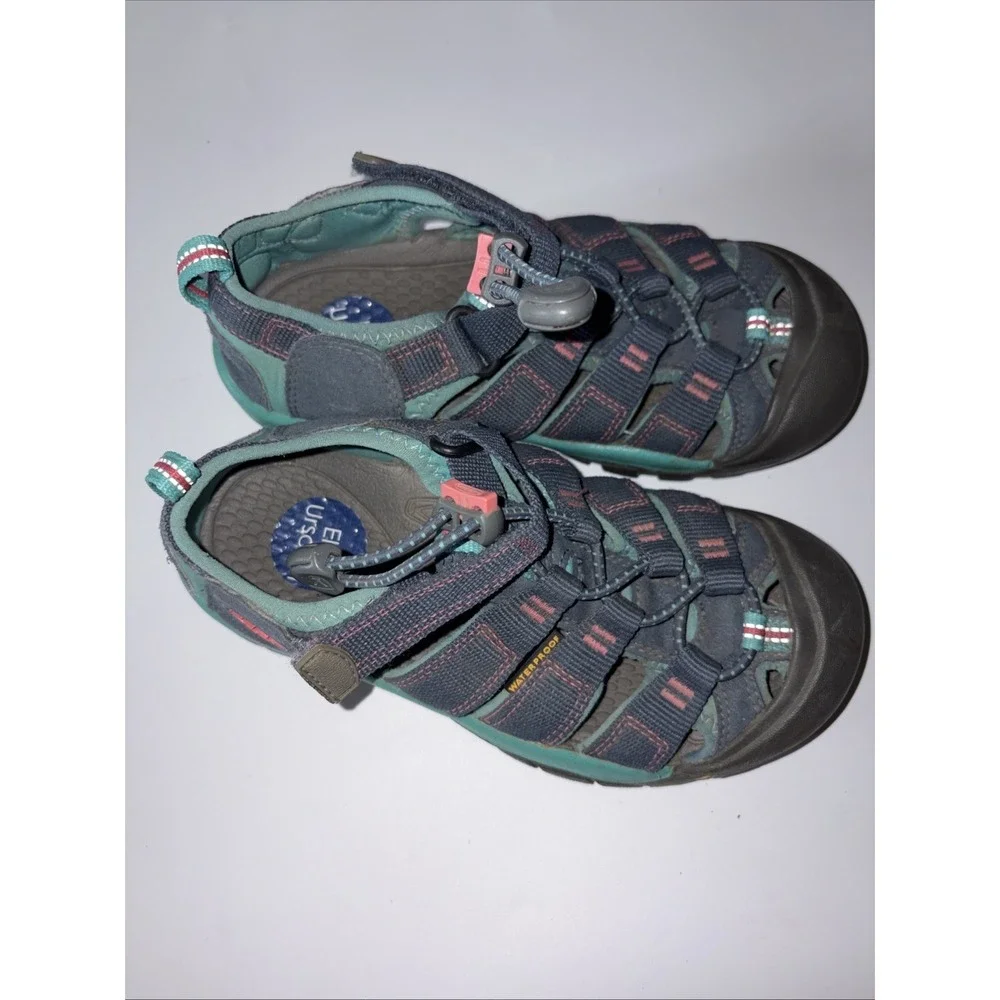 Keen Newport H2 Sandals Midnight Navy/Baltic Youth Size 2